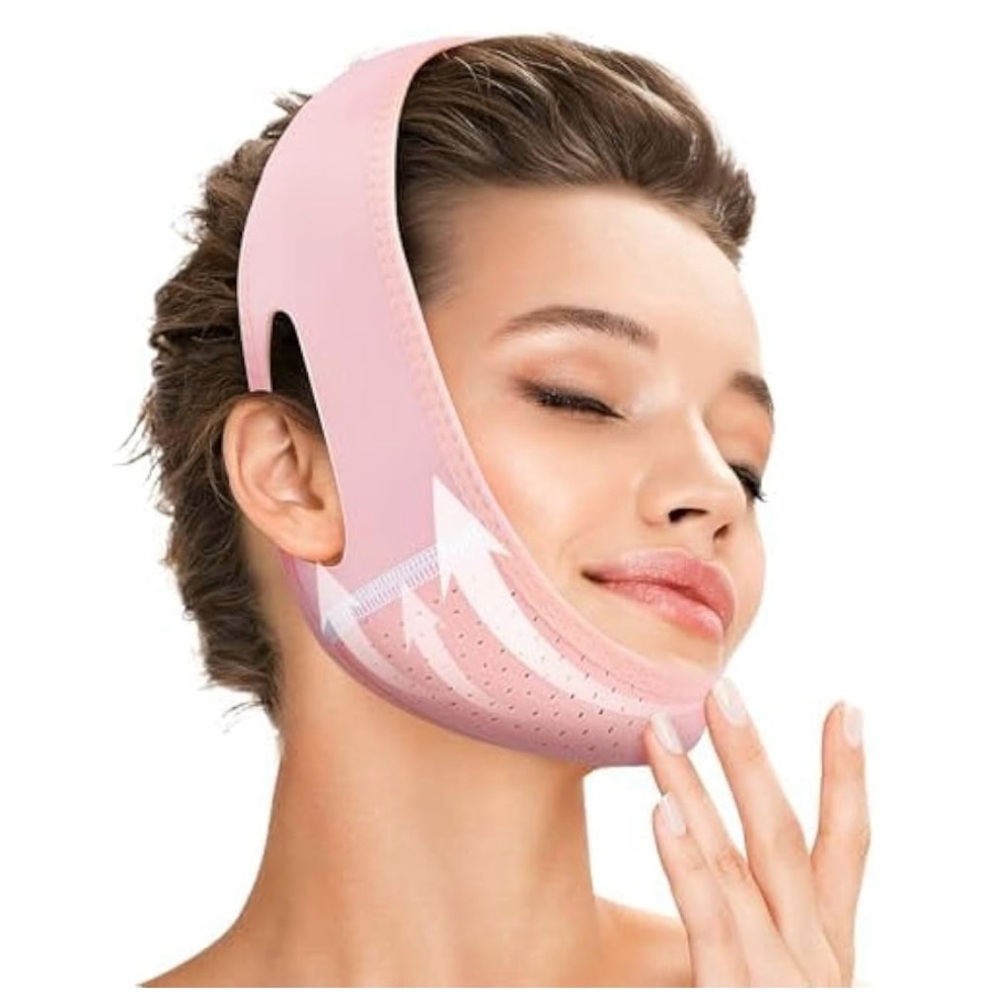 Pink Facial Lifting Band